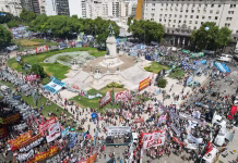 VIDEO| Modernización laboral: Graves incidentes afuera del Congreso