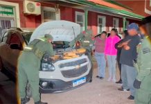 Auto que salió de Salta fue detenido con 63 kilos de cocaína en Santiago del Estero