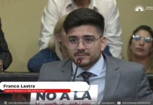 Franco Lastra contra el saencismo por la Ley de Lemas: “Es poco ético, poco transparente”