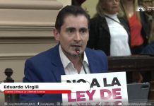 Virgili cargó contra el saencismo por la Ley de Lemas: “Le van a meter un tiro a la democracia”
