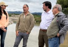 VIDEO| Emilia Orozco y Roque Cornejo recorrieron la OBRA NACIONAL del puente de Vaqueros