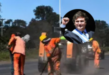 VIDEO| Milei reactivó las obras en la ruta 9/34