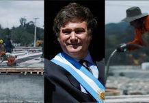 VIDEO| Obra de Milei en Salta: avanza a buen ritmo el puente de Vaqueros