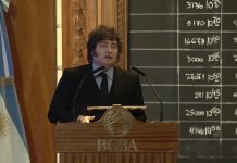 En la Bolsa de Comercio, Milei indicó: “Estamos sentando las bases para 100 años de liberalismo”