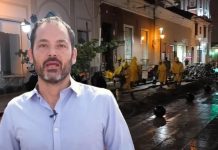 VIDEO| ¿Obra de calidad? A poco de ser inaugurada, se hundió parte de la calle Deán Funes